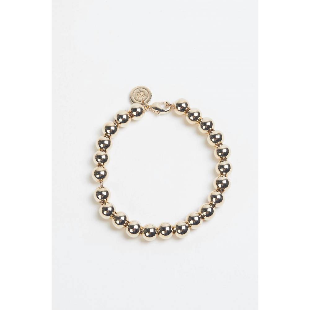 NEW EKLEXIC medium ball bracelet in gold